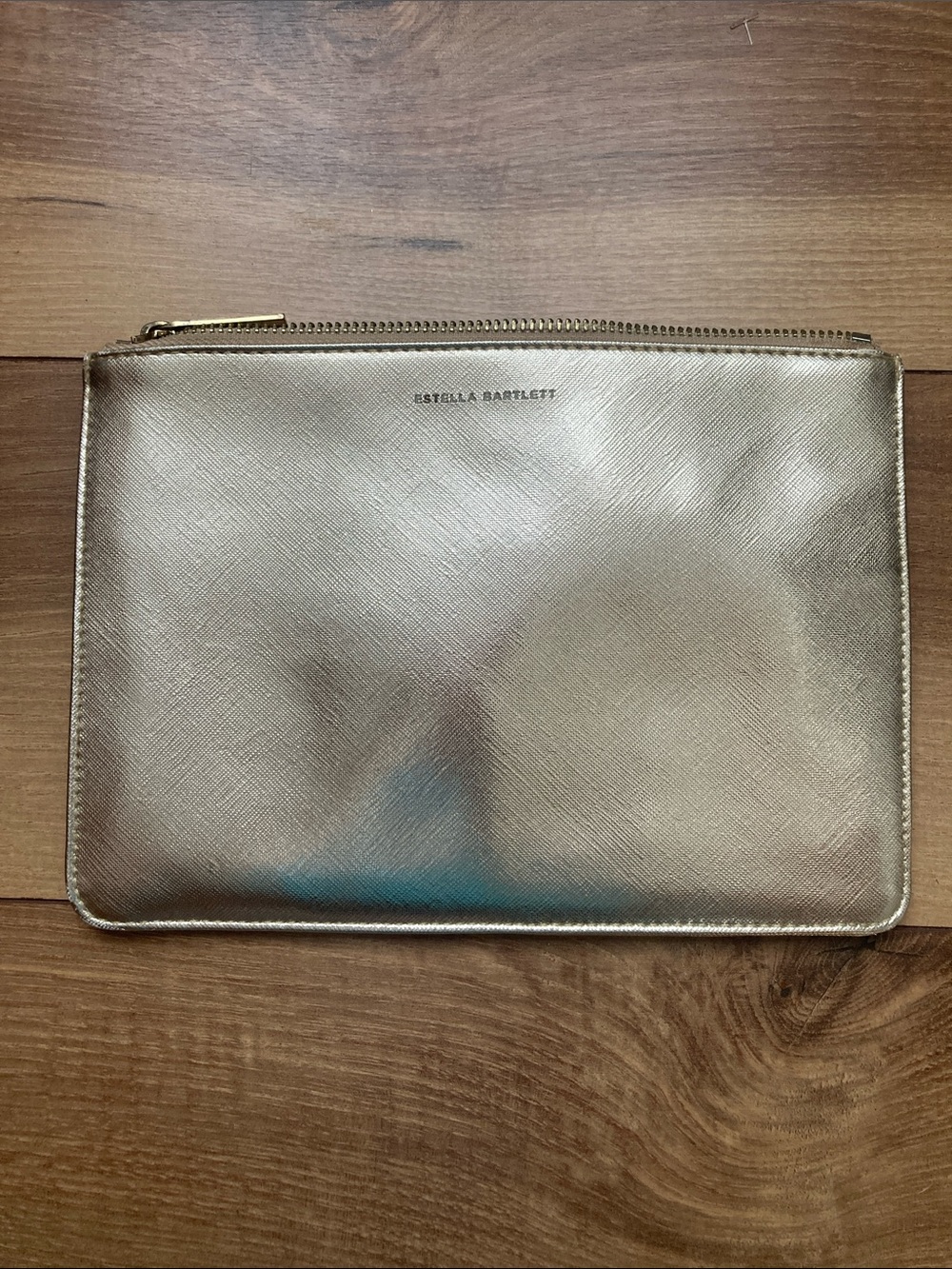 Estella Bartlett Gold Zip Pouch